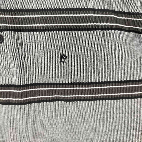ピエールカルダン pierre cardin マルチボーダーポロシャツ メンズ import:S